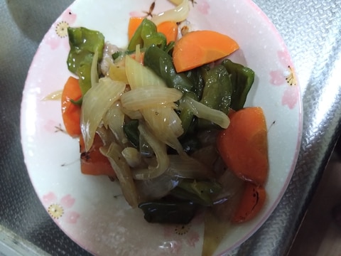 豚ヒレの野菜あんかけ